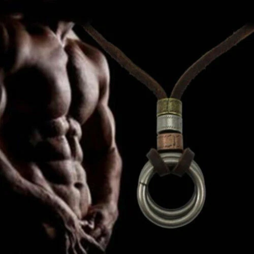 Leather Pendant Fashion Necklaces & Pendants