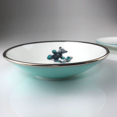 Tiffany &amp; Co. - ティファニー ベア＆ブロック 3ピースセット Tiffany & Co. Baby Bear & Blocks 3 Piece Set Cup Bowl Plate
