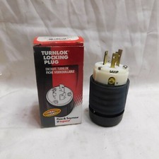 Pass & Seymour Turnlok Locking Plug L620-PCC- Made in the USA