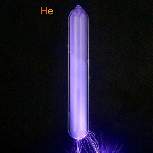5 Rare Luminous Gas In Sealed Glass 99.999% Pure Krypton Helium Neon Argon Xenon - Picture 5 of 12