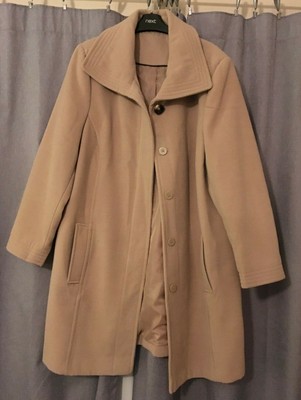 beige winter coat