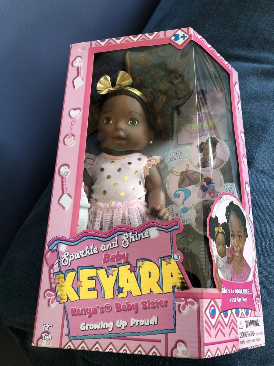 Sparkle And Shine Baby KEYARA Kenya s Baby Sister Doll Growing Up