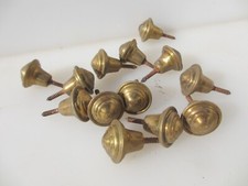 Vintage Brass Cupboard Knob Drawer Handle Cabinet Pull Old Antique Finial -£5eac