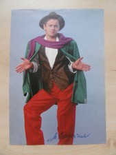 Mikhail Baryshnikov autograph signed A4 magazine image