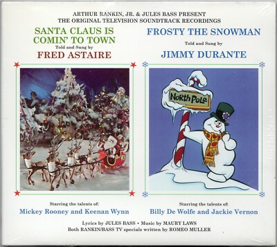 NEW Santa Claus Is Comin' to Town Frosty the Snowman Rankin Bass