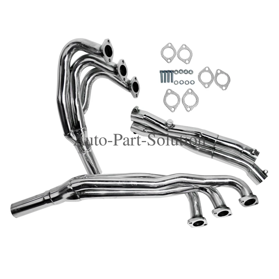 Colectores de Colector de Acero Inoxidable para BMW E30 1986-91 2.5L 2.7L L6 Foto 2 de 4