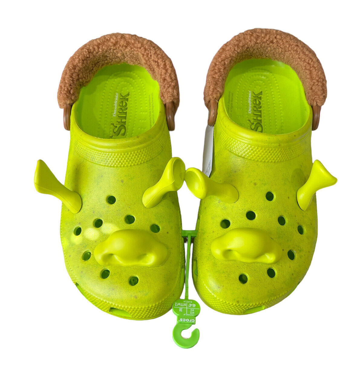 DreamWorks x Crocs Classic Clog (Shrek/ Green/ Green/ Brown) Men US 8-13  209373-300