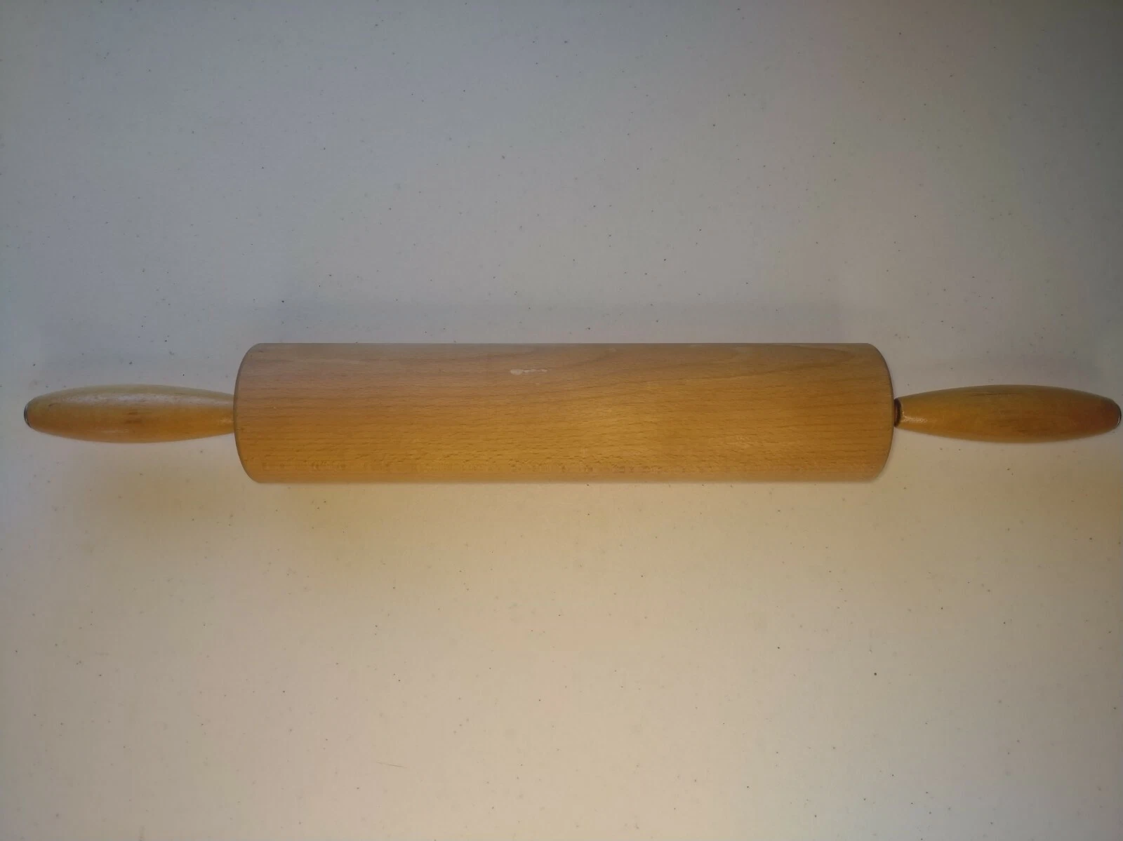 Vintage Thorpe 10.5"/18" Maple Wood Rolling Pin - 1lb 6oz - Hamden Connecticut
