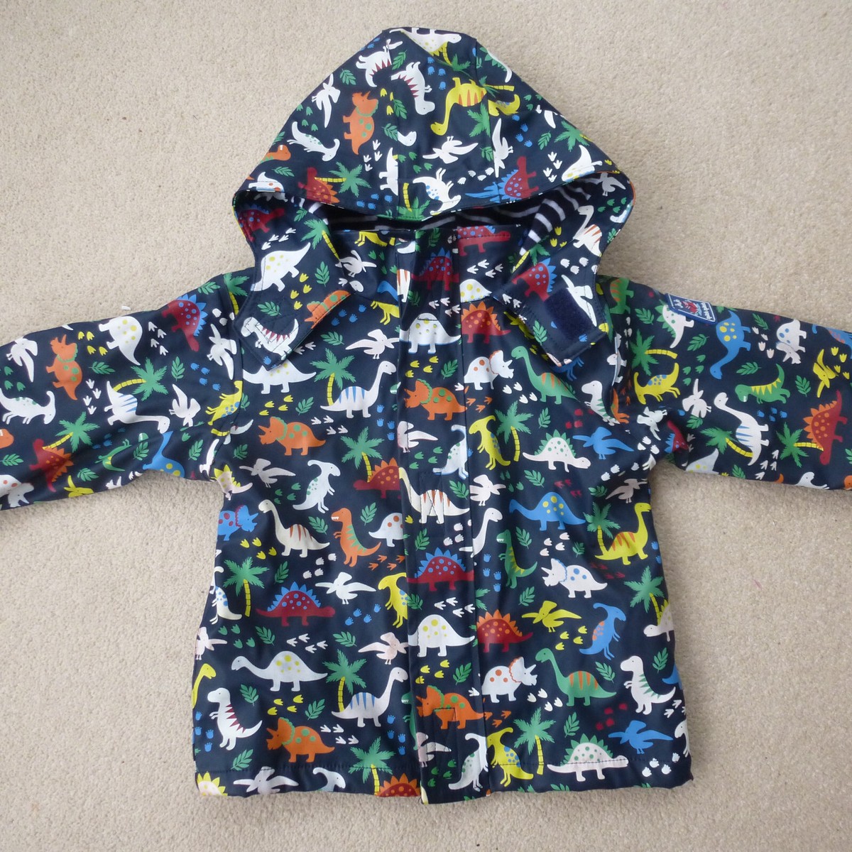 Waterproof Jacket Jojo Dinosaur Coat JOJO MAMAN BEBE Coat 12-18m