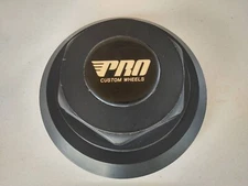 PRO CUSTOM WHEELS Wheel Center Cap Black Matte # 960057