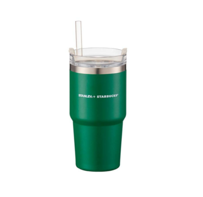 Starbucks Korea 2022 SS Stanley green quencher cold cup 591ml