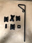 BLACK ANTIQUE STYLE CAST IRON GATE STAY WITH PARTS £15 + VAT