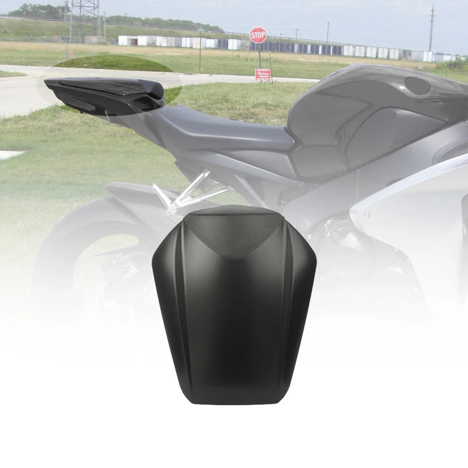 Cubierta de asiento trasero negro mate ABS para Honda CBR1000RR 2008 2009 10-2016 Foto 3 de 4