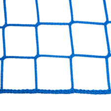 Seitenschutznetz 2x5m blau Dachdeckerfangnetz Fangnetz Anh&auml;ngernetz Ger&uuml;stnetz