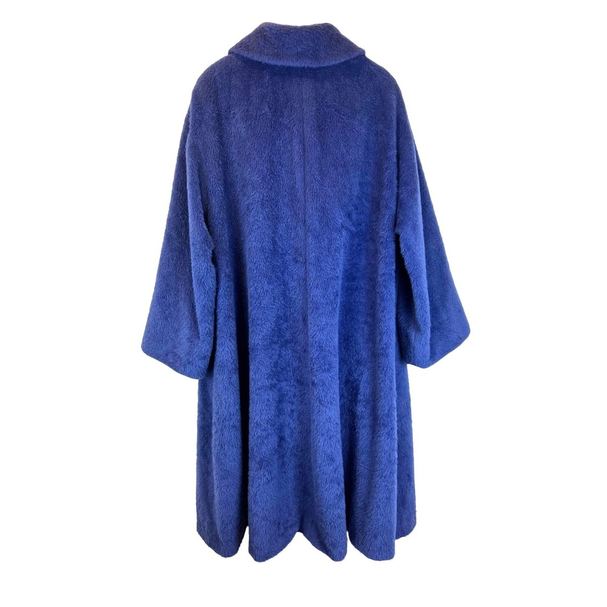 美品✨アニオナ　AGNONA ロングウールコート　ブルー　40 img_3035b11b789655fb575367b72c