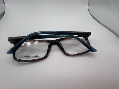 New Calvin Klein CK 22544 240 Tortoise & Blue Eyeglasses 55  display picture 1