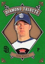 2006 Fleer Tradition Jake Peavy Diamond Tribute #DT-22