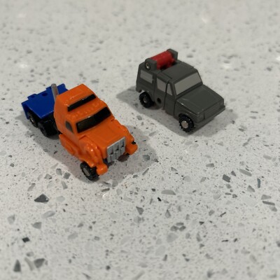 Vintage G1 Transformers Micromasters POWERTRAIN/HIGHJUMP Hasbro 1989