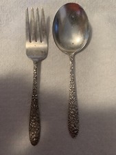 Vintage Baby Fork N Spoon
