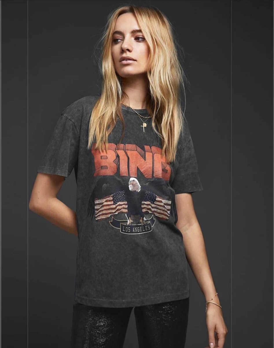 Anine Bing Vintage T shirt Tee Los Angeles XS eBay
