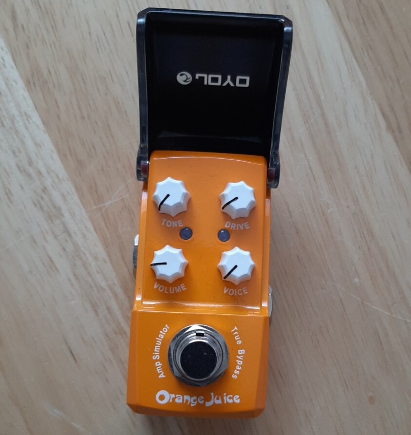 JOYO JF-310 ORANGE JUICE Amp Sim IRONMAN Guitar Effect Pedal