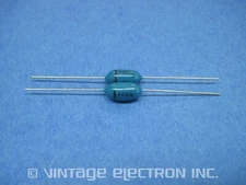 (2) MIAL Axial Lead Polystyrene AUDIO Capacitors - Made In Italy: 18pF 1% 630V