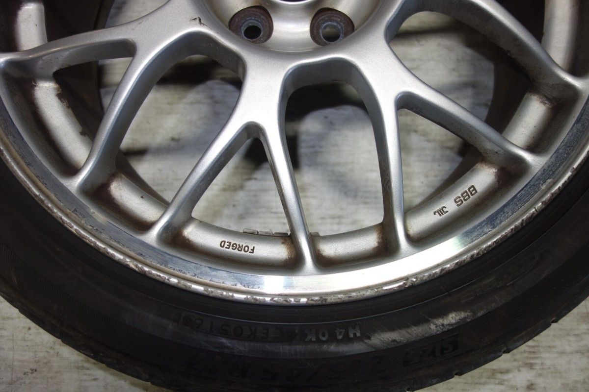JDM Subaru BBS Wheels Rims RG345 17x7+55 Offset 5x100 OEM Japan
