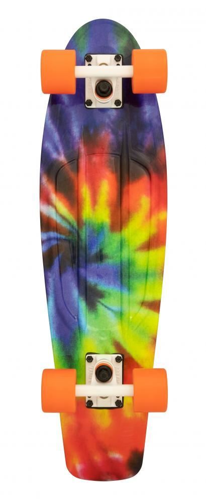 D Street Cruiser Tie-Dye Complete Cruiser Skateboard - 6.9"" x 27.0""