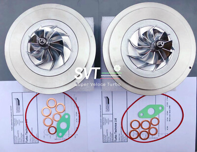 BMW X5M E70 X6M E71 E72 S63 Twin Turbo Upgrade Billet Cartridge CHRA Left+Right
