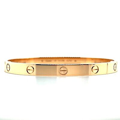 Cartier Juste Un Clou Diamond 18K Rose Gold Bracelet Size 16 | eBay