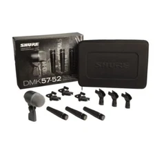 Shure 4 Drum Microphone Kit Package DMK57-52 For Live or Studio