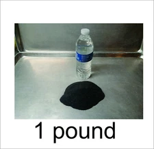 1-lb Magnetite black sand, Montana, pure magnetic fine 30 mesh, Zen, meow, gold