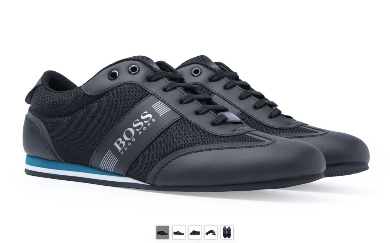 hugo boss lighter mesh trainer