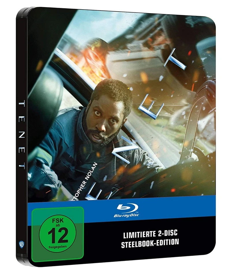 Tenet (2020)[2 Blu-ray's im Limited Steelbook/Neu/OVP] von Christopher Nolan - Bild 2 von 2