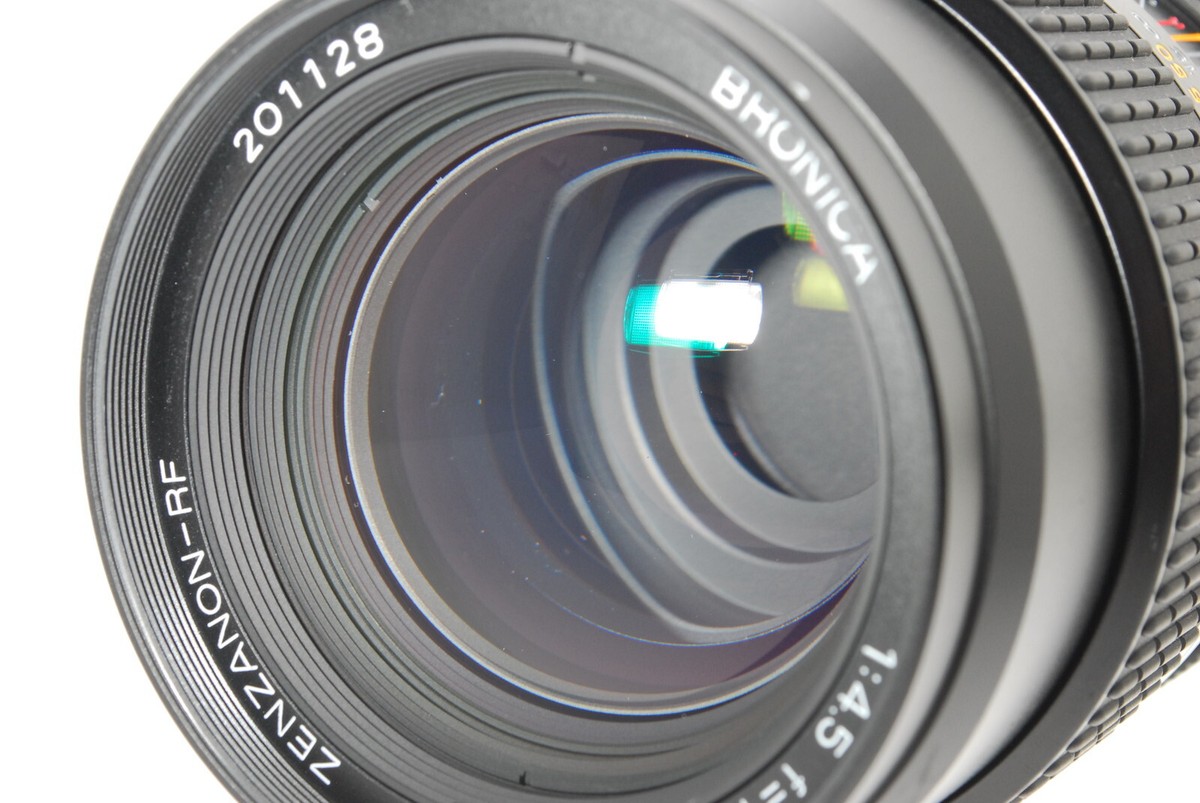 Zenza Bronica Zenzanon RF 100mm f4.5 レンズ MINT]Zenza Bronica Zenzanon RF 100mm F/4.5 Lens for RF645 w
