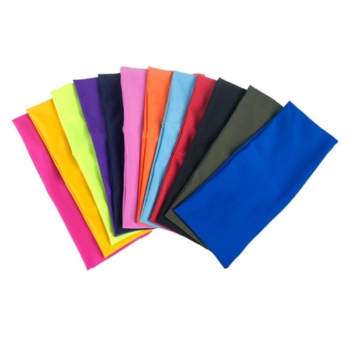 Sport Headbands for Women Men Sports Yoga Running Elastic Headbands Sweatbands - Picture 6 of 20