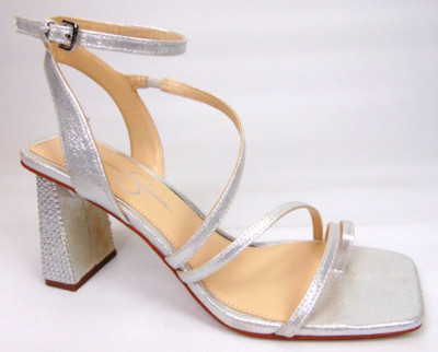 【Jessica Simpson】カリ Jessica Simpson Womens JP-Zixtie Strappy Block Heel Sandals