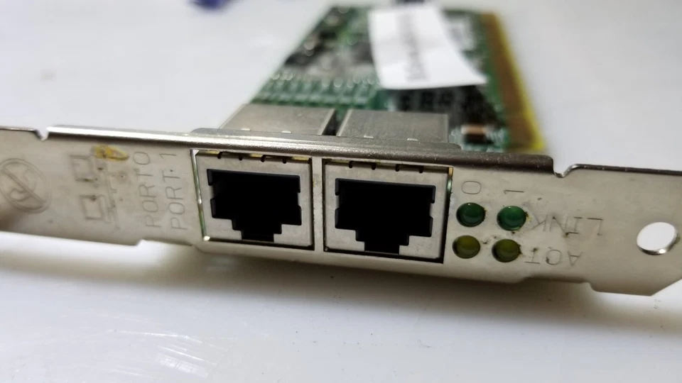 31P6409 IBM dual port network adapter 1000BASE-T PCI-X 133 compatible Broadcom B - Image 2 of 3