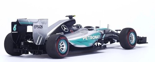 Mercedes W06 Gp. Monaco Nº6 Nico Rosberg 2015, Spark 1:18 - Picture 4 of 4