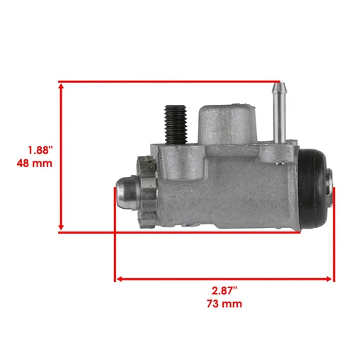 Front L/R Brake Cylinder & Shoe For Honda Fourtrax 300 TRX300FW 4x4 1988-2000 - Foto 4 di 7