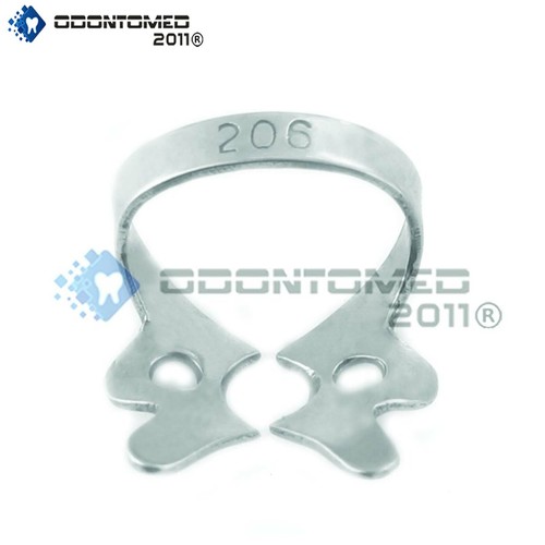 Morsetto per diga in gomma endodontica #206 strumenti dentali - Foto 2 di 3