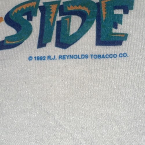T-shirt pubblicitaria promozionale vintage 1992 Salem sigarette tabacco nuova senza etichette taglia XL - Foto 3 di 6