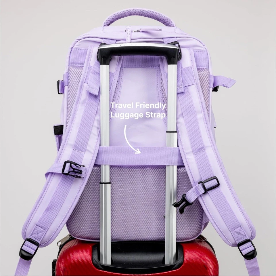 Mochila de viaje grande Carrywell para hombre y mujer, impermeable, llevar Foto 3 de 4