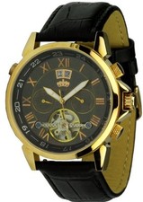 Lindberg & Sons Armbanduhr Modell Agora IP gold Automatikuhr Herrenuhr