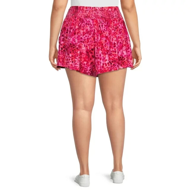 terra-sky-women-s-plus-size-1x-16w-18w-smocked-waist-knit-shorts-w