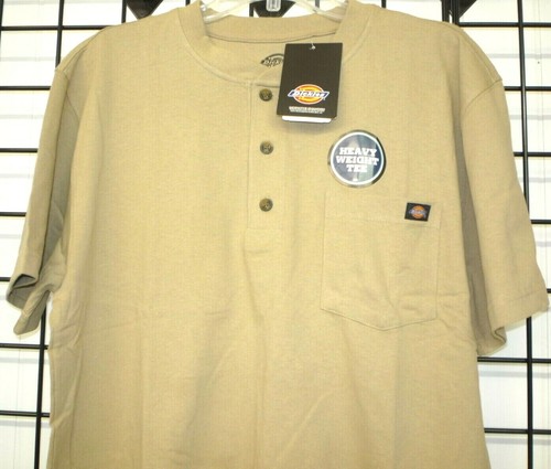 Dickies Short Sleeve Heavyweight Henley 