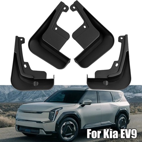For KIA EV9 Mud Flaps Splash Guards Protect Your Vehicle Minimize Risk Set of 4 - Picture 17 of 22