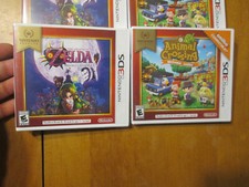 Legend of Zelda Majora's Mask 3D + Animal Crossing Welcome Amiibo Nintendo 3DS