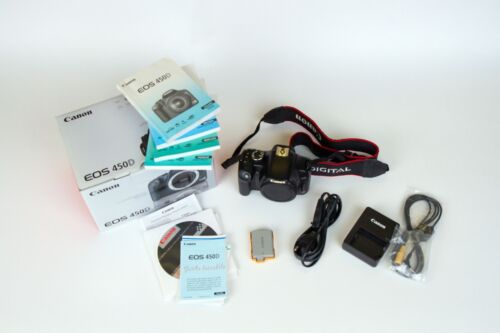 Fotocamera reflex digitale Canon EOS 450D e oculare Canon EP-EX 15 II - Foto 1 di 10