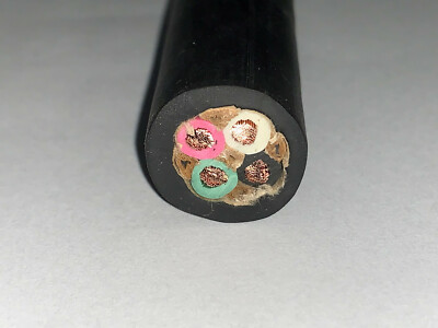 40 FT 10/4 SOOW SO SOO SOW BLACK RUBBER CORD EXTENSION WIRE/CABLE
